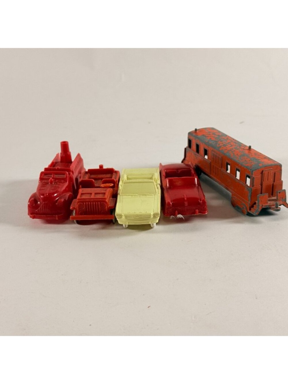 Vintage Toy Cars Various Models & Train Midgetoy Mixed olors Die-Cast & Plastic